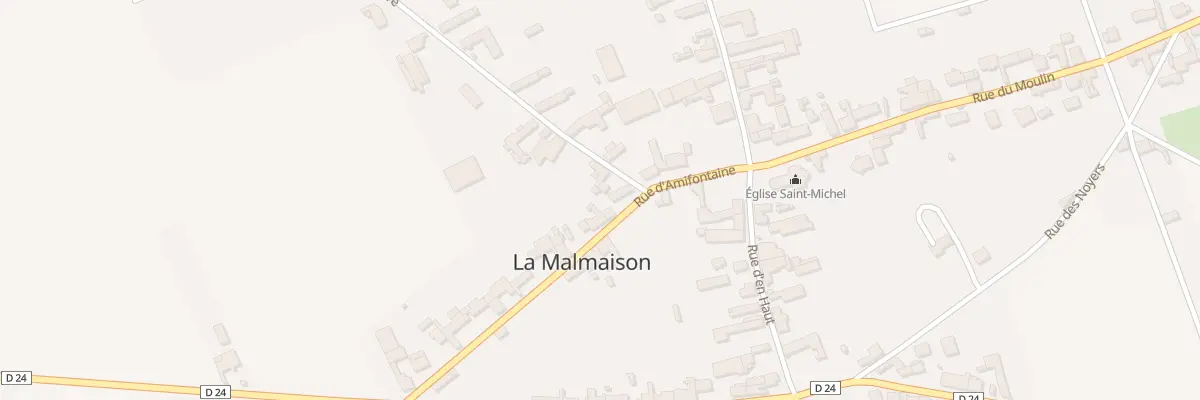 Plan du 8 Rue d’Amifontaine à La Malmaison