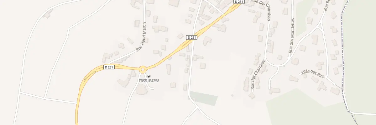 Plan du 5113 Le Village à Champillon