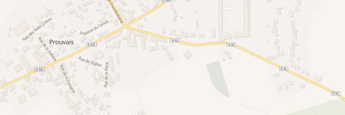 Plan du 4 Rue de la Briqueterie à Prouvais