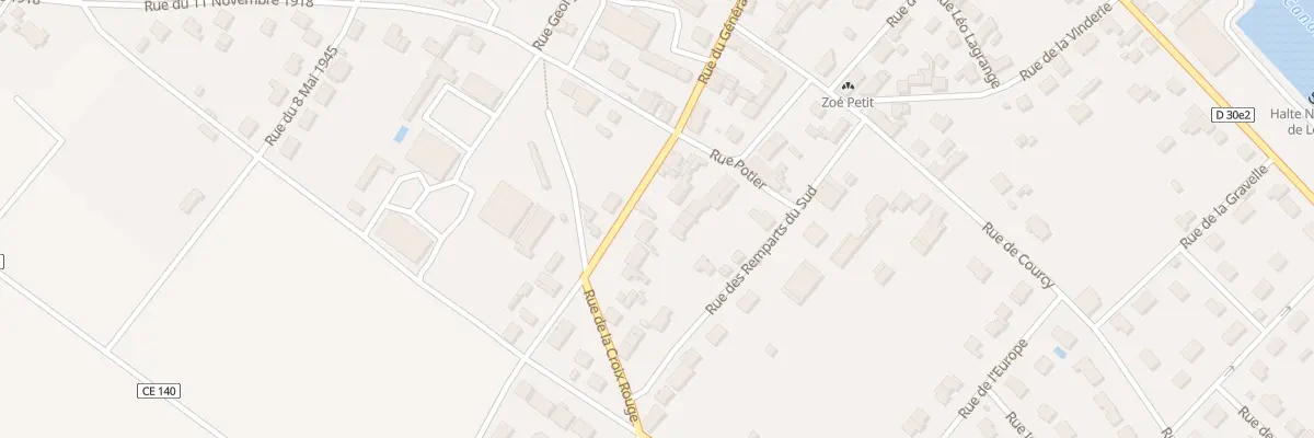 Plan du 19 Rue du Général Leclerc à Loivre