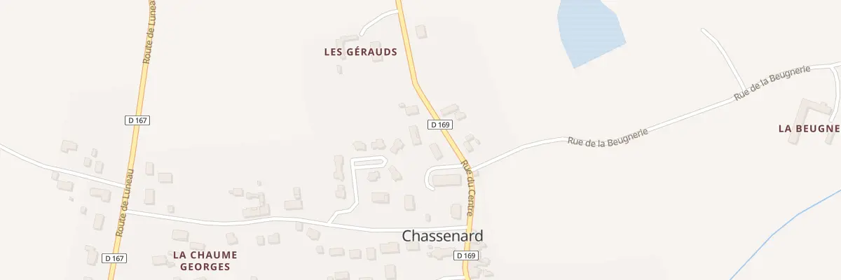 Plan du 4 Imp de la Grange à Chassenard