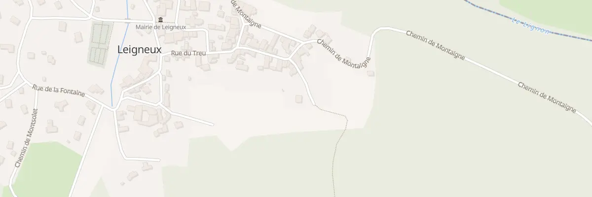 Plan du 6 Che de la Goutte-Cossat à Leigneux