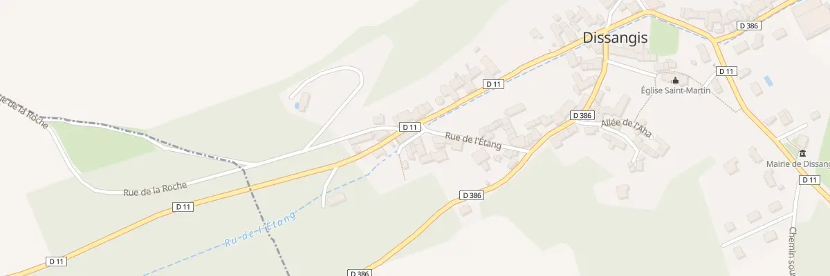 Plan du 27 Gr Grande Rue à Dissangis