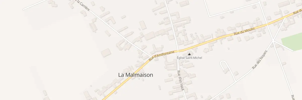 Plan du 6 Rue d’Amifontaine à La Malmaison
