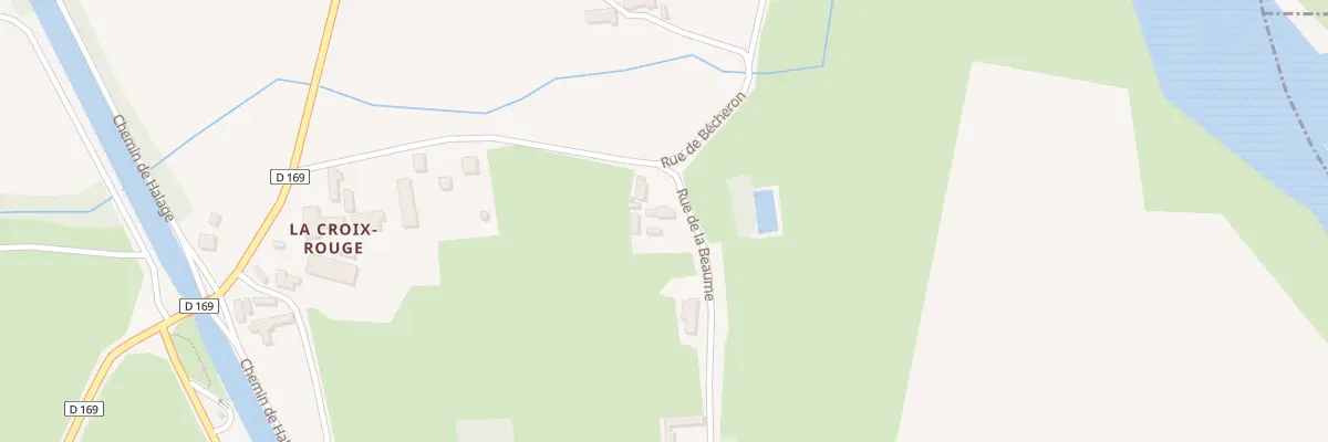 Plan du 16 Rue de la Beaume à Chassenard