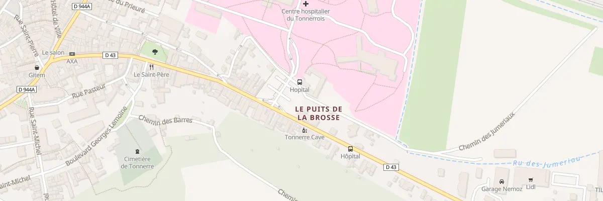 Plan du 54B Rue Georges Pompidou à Ravières
