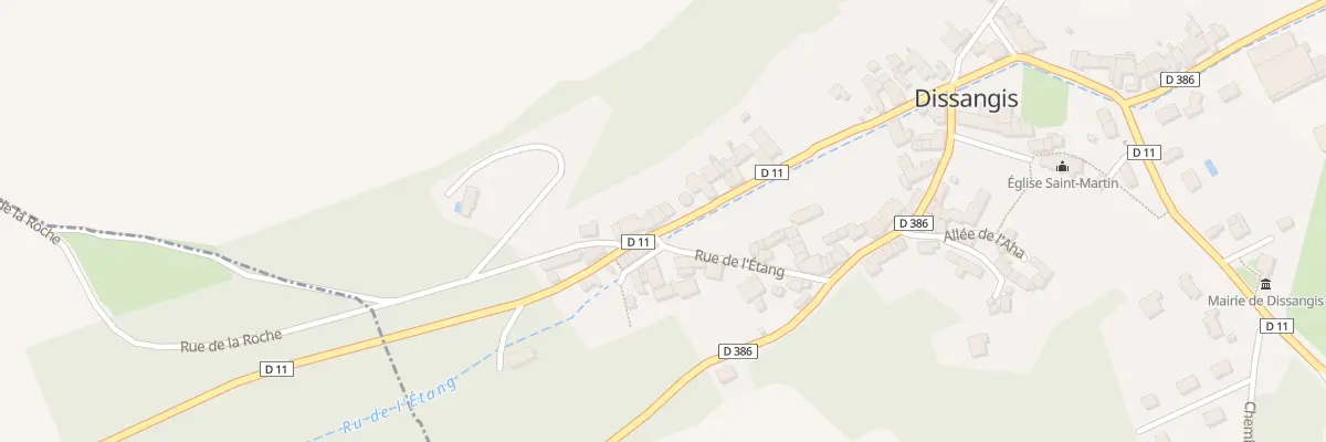 Plan du 32 Gr Grande Rue à Dissangis
