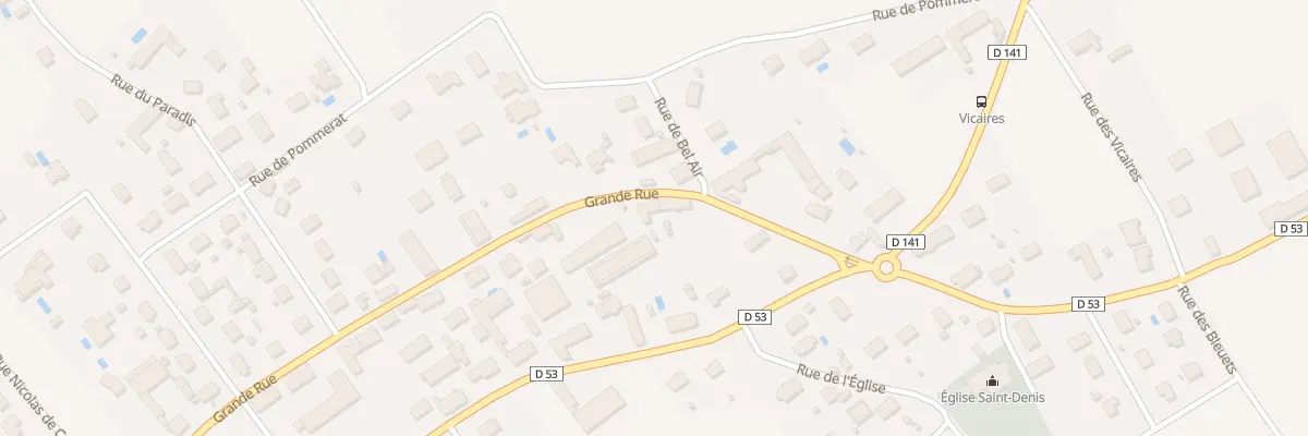 Plan du 1B Rue Grande Rue à Torvilliers
