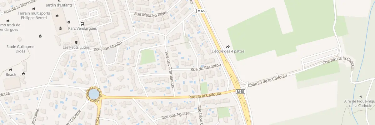 Plan du 3 Rue du Récantou à Vendargues