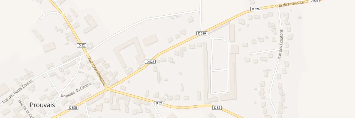 Plan du 10 Rue de Proviseux à Prouvais