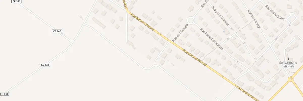 Plan du 2 Rue de la Grosse Borne à Loivre