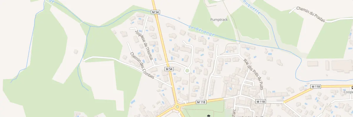 Plan du 20 Rue de la Rive à Saint-Drézéry