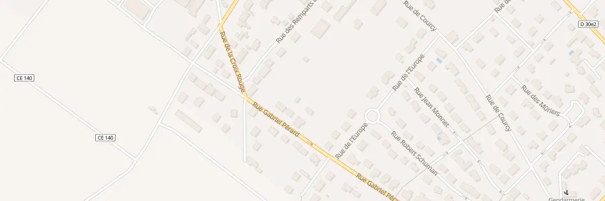 Plan du 11 Rue Gabriel Pérard à Loivre
