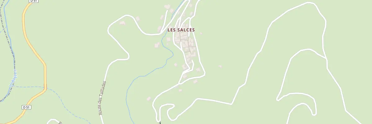 Plan du 193 Che des Balmelles à Pied-de-Borne