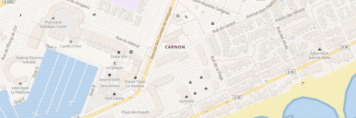 Plan du 66 Rue du Levant Carnon à Mauguio