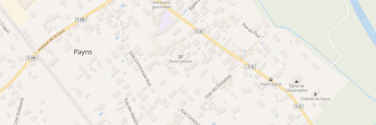 Plan du 7 Rue Naudet à Payns