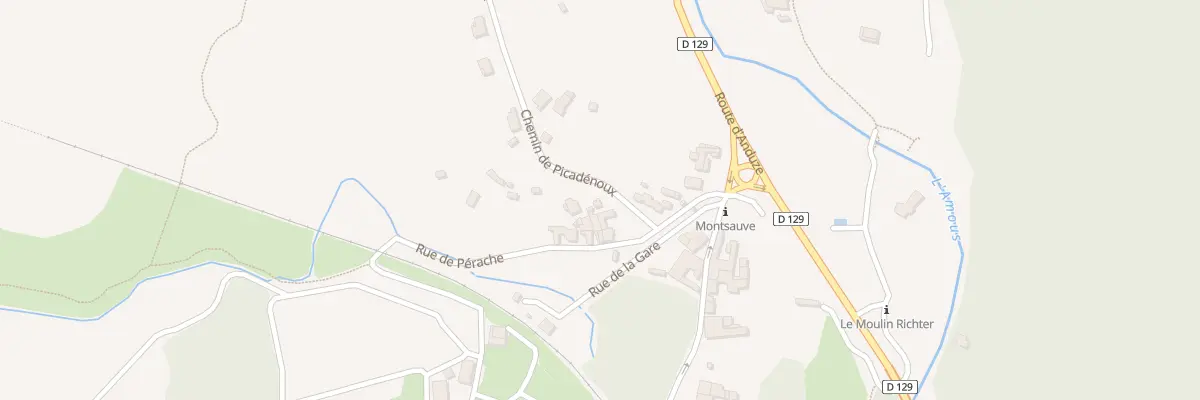 Plan du 37 Che de Picadenoux à Générargues