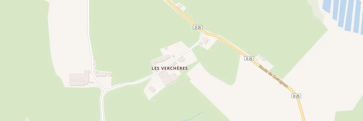 Plan du 5379 La Verchere à Issy-l’Évêque