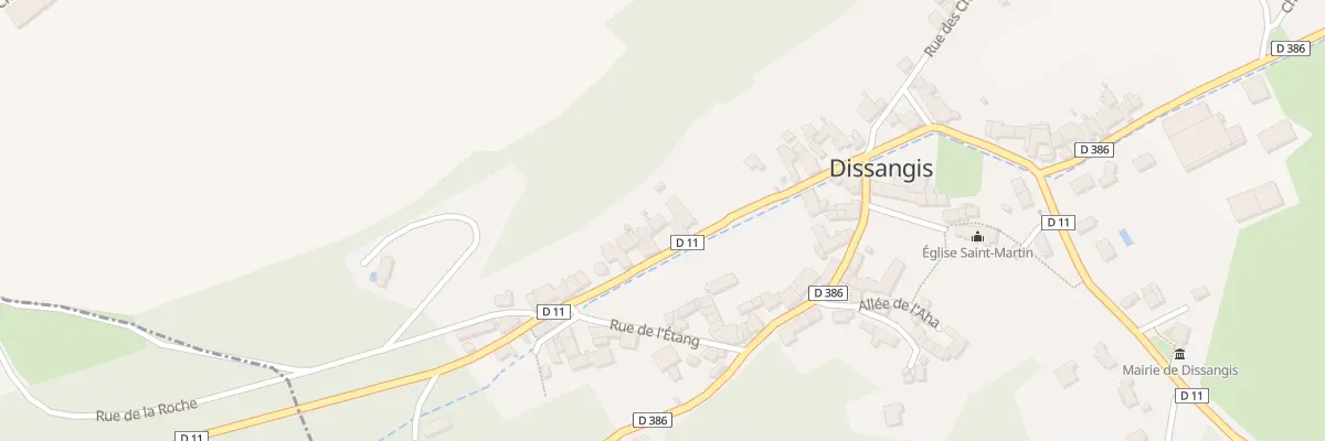 Plan du 24 Gr Grande Rue à Dissangis