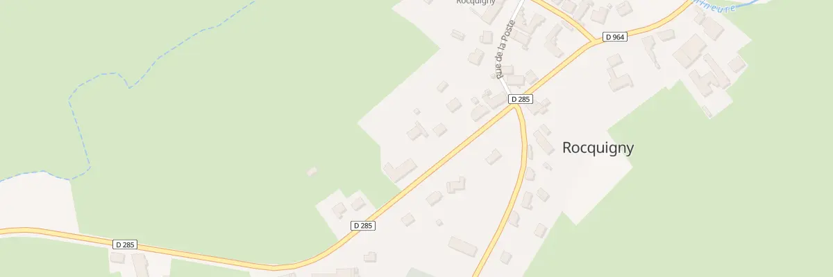 Plan du 22 Rte de la Capelle à Rocquigny
