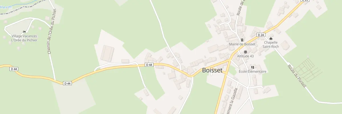 Plan du 5073 Le Bourg à Boisset