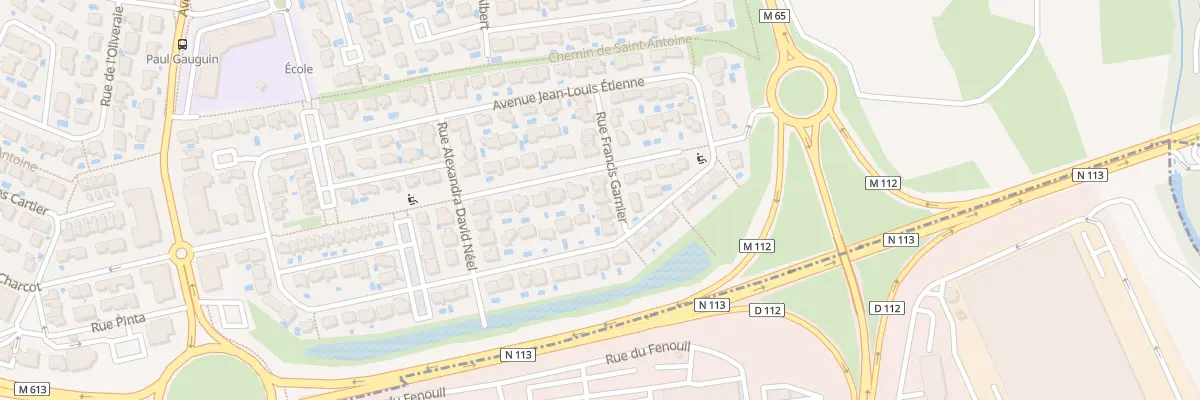 Plan du 5 Rue Francis Garnier à Vendargues