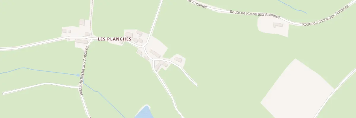 Plan du 291 Les Planches à Couches