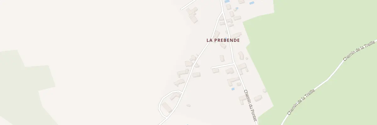 Plan du 166 Che de la Prébende à Saint-Sixte