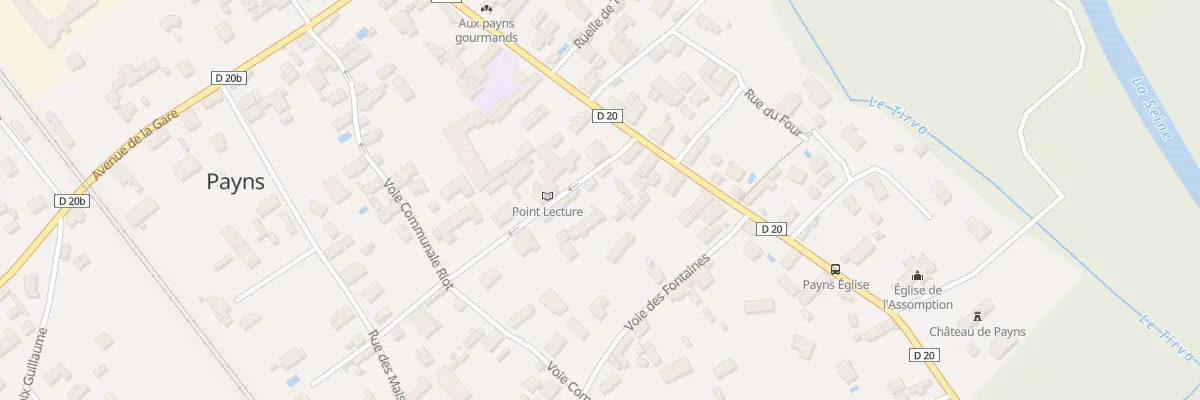 Plan du 5 Rue Naudet à Payns