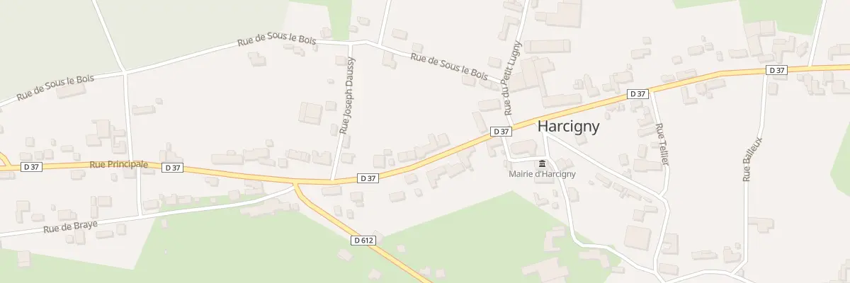 Plan du 4 Rue Principale à Harcigny