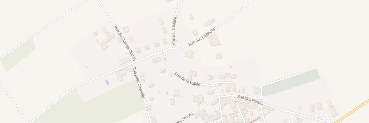 Plan du 2 Rue des Dannots à Épineuil