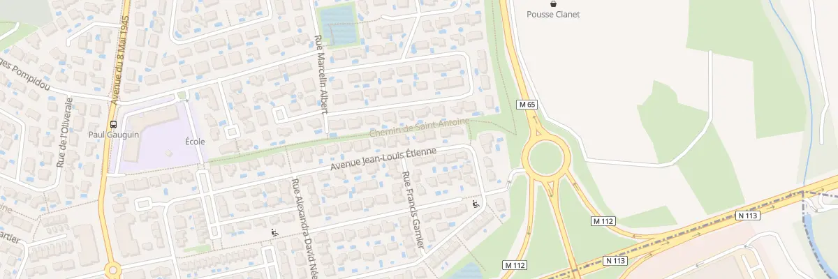 Plan du 43 Av Jean Louis Etienne à Vendargues