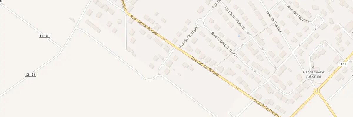 Plan du 1 Rue de la Grosse Borne à Loivre