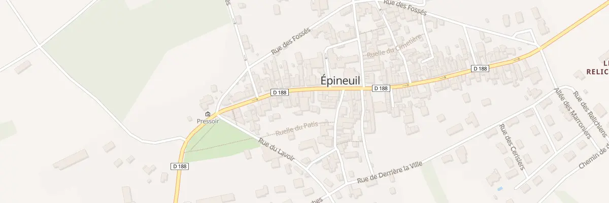 Plan du 38B Gr Gde Rue Alfred Grevin à Épineuil