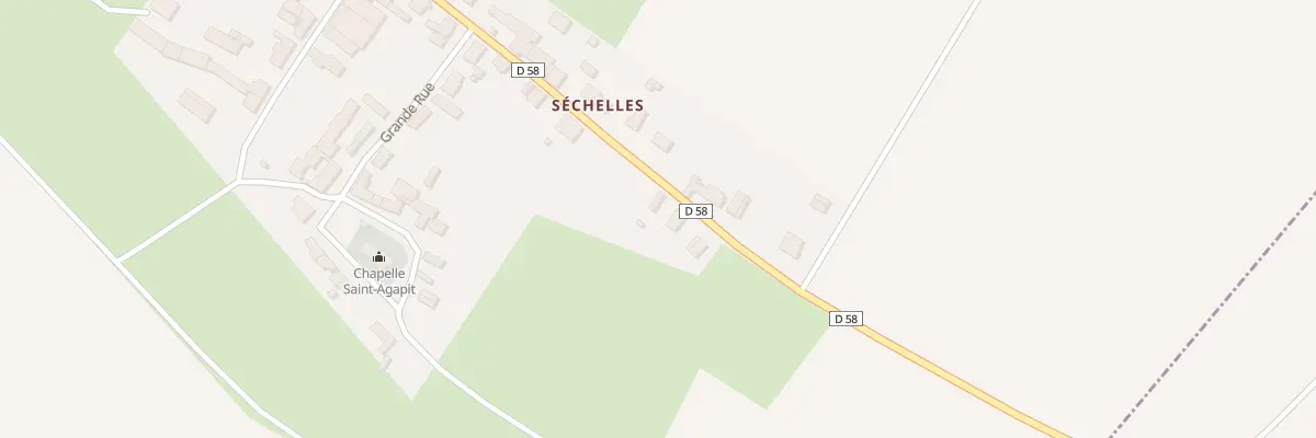 Plan du 16 Rue de Montcornet à Agnicourt-et-Séchelles