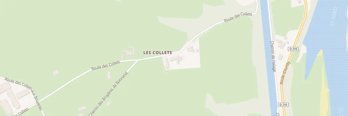Plan du 5035 Les Collets à Luneau
