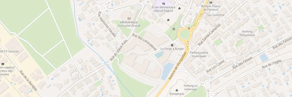 Plan du 63 Rue des Lavandières à Castries