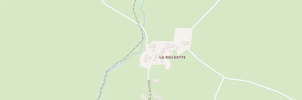 Plan du 23 La Rochette à Boisset