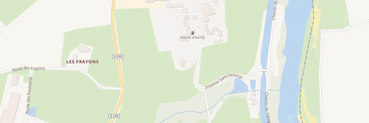 Plan du 5116 Le Bourg à Avrilly