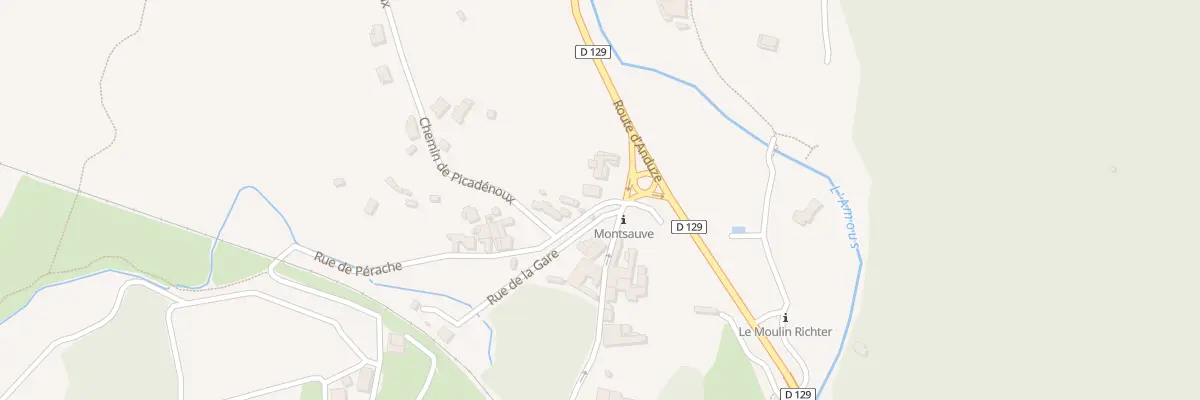 Plan du 32 Che de Picadenoux à Générargues
