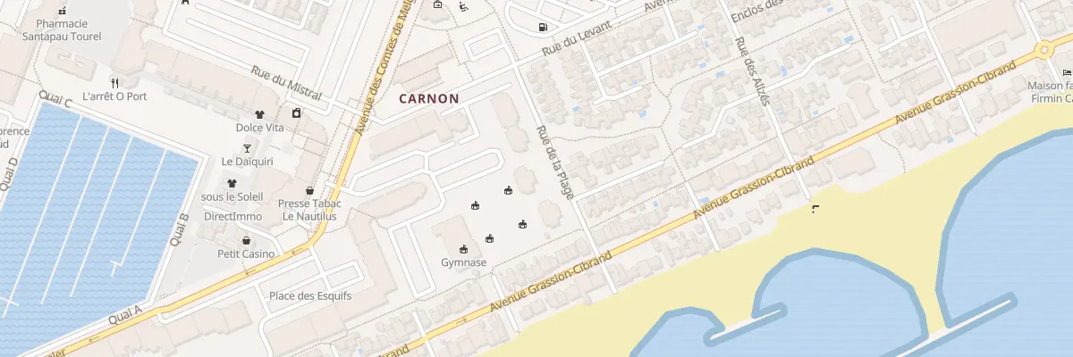 Plan du 70 Rue de la Plage Carnon à Mauguio