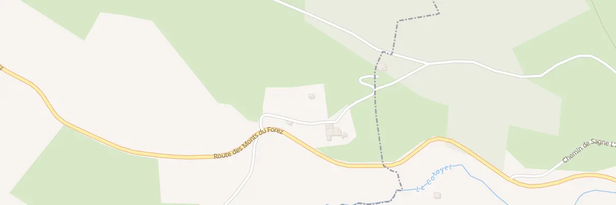 Plan du 5035 Ravanouse à Lérigneux