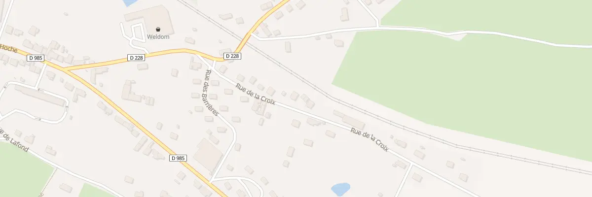 Plan du 13 Rue de la Croix à Luzy