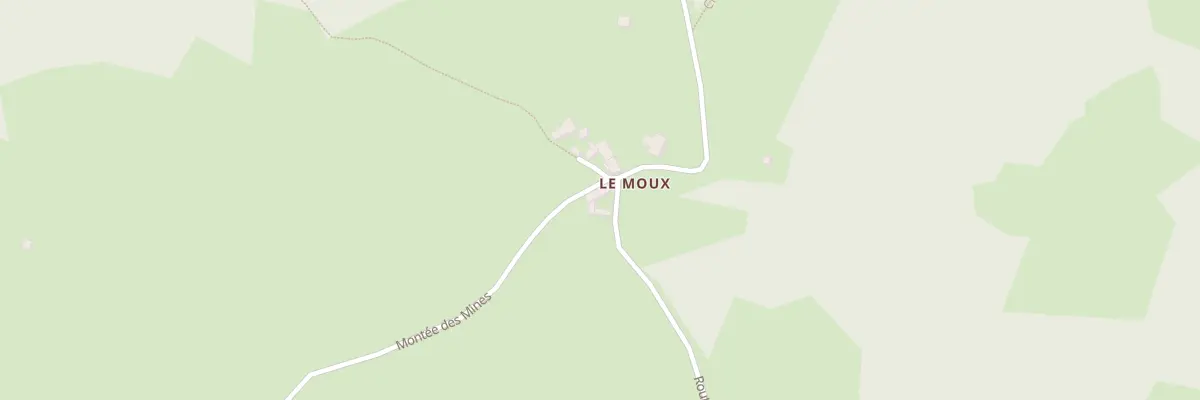 Plan du 2055 Rte du Moux à Nollieux