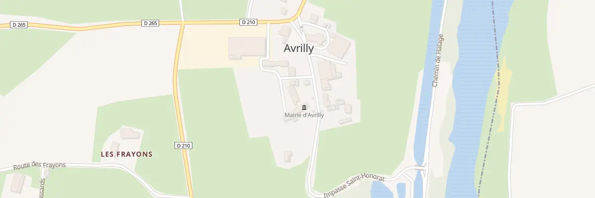 Plan du 5097 Le Bourg à Avrilly