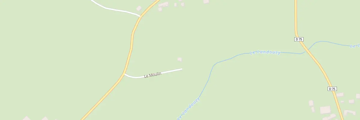 Plan du 1 Vc Le Moulin à Landouzy-la-Cour