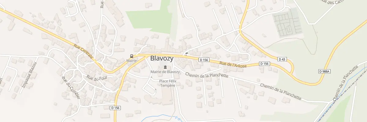 Plan du 5021 Rue Centrale à Blavozy