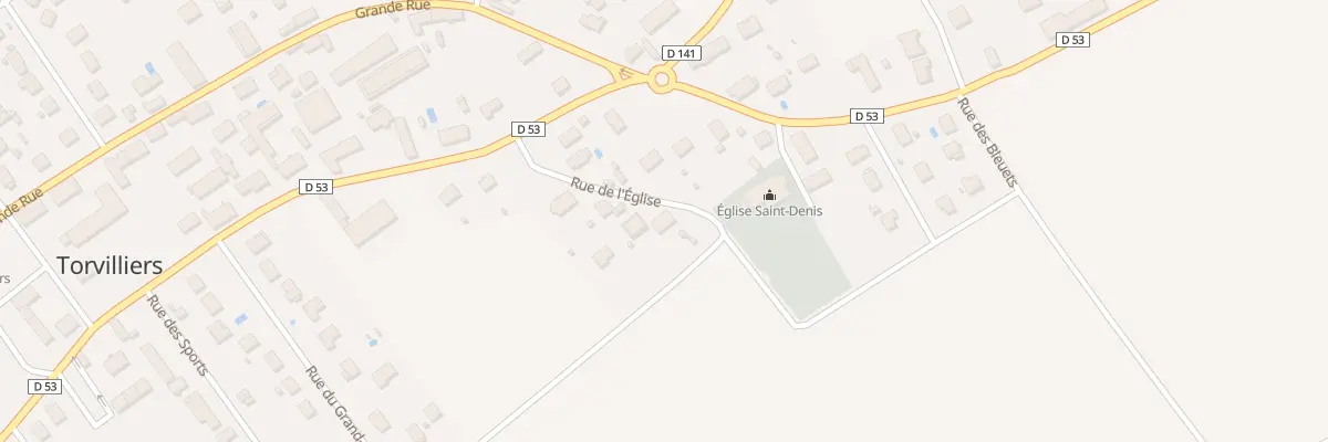 Plan du 10 Rue de l’Eglise à Torvilliers