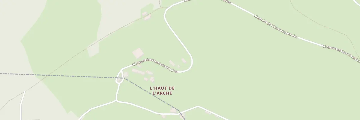 Plan du 42 Che de l’Haut de l’Arche à Villapourçon