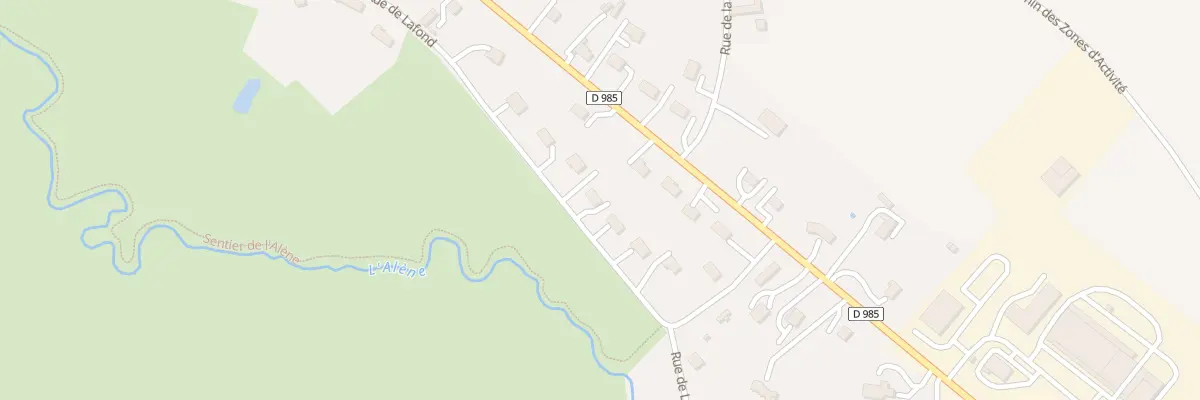 Plan du 51 Rue Lafond à Luzy
